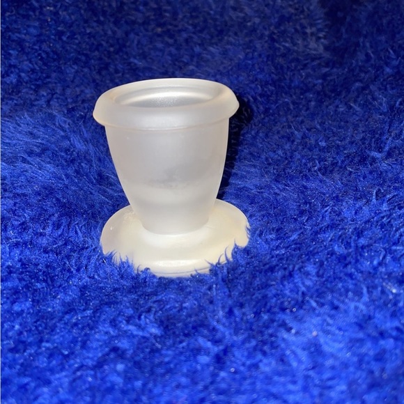 New crate and barrel acorn candle holder set of four - Picture 2 of 3